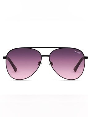 Quay NWT Australia Women's Vivienne 126 Oversize Aviator Sunglasses